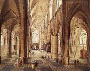 NEEFFS, Pieter the Elder Interior of a Church ag oil painting artist